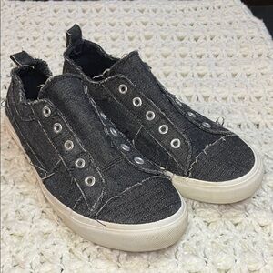 Corkys Babalu Casual Denim Slip-On Sneakers